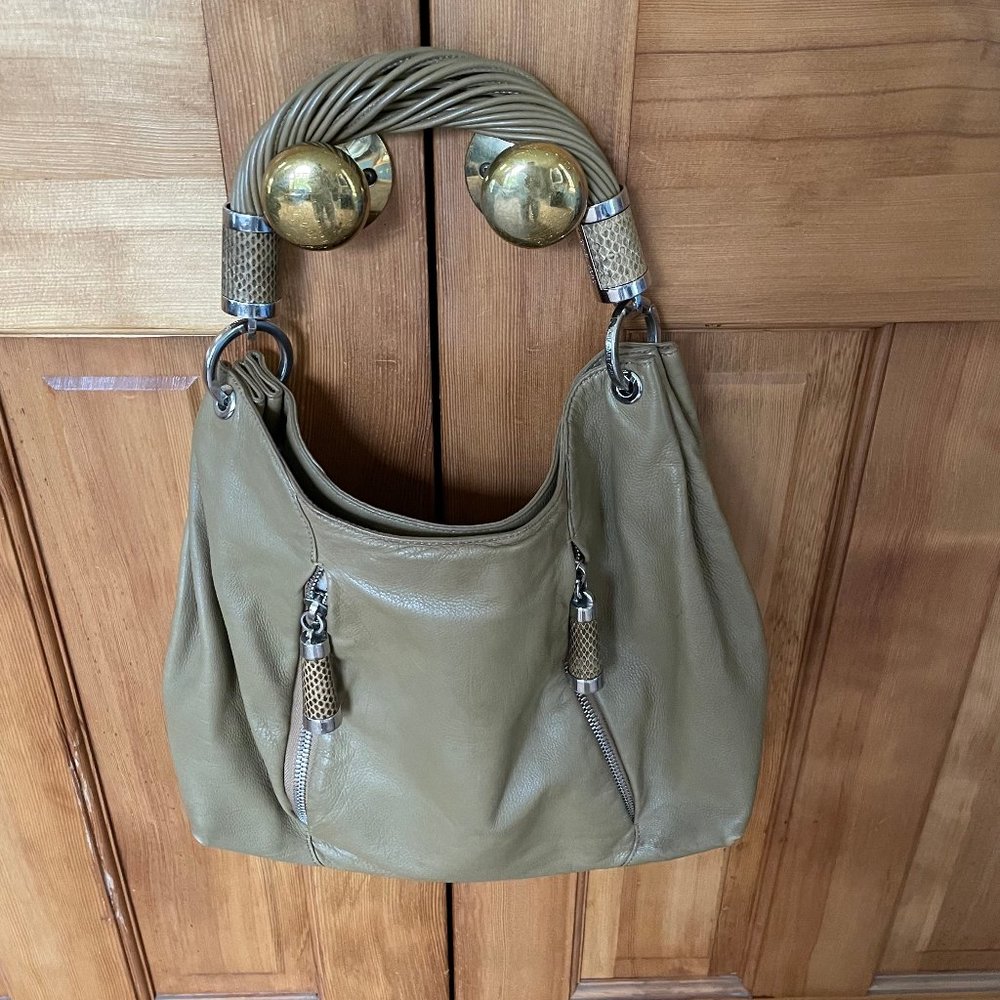 Michael Kors Tonne Women's Leather Hobo Bag